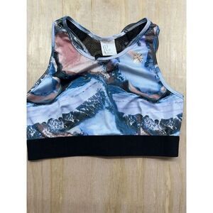 FLO Dancewear Top Colorful Active Bra Size 14 “agate” New With Tags Active Wear